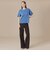 【L】【婦人画報掲載】【The Essential Collection】プレーティング天竺半袖Ｔシャツ