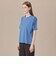 【L】【婦人画報掲載】【The Essential Collection】プレーティング天竺半袖Ｔシャツ