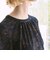 【BIBURY FLOWER】ドローイングシャドーバイブリーワンピース