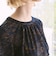 【BIBURY FLOWER】ドローイングシャドーバイブリーワンピース
