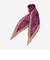 【婦人画報11月号掲載】【Diamond Shape Scarf/ダイヤモンドシェイプスカーフ】バイブリーダイヤモンドシェイプスカーフ