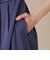 コットンナイロンストレッチワンピース