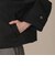 【WEB・一部店舗限定】【ROSLEY/ロズリー】カシミヤブレンドウールリバーノーカラーコート