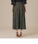 ファインキュプラポリエステルチェックスカート