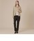【婦人画報11月号掲載】【L】【Tilbury/ティルベリー】エアリーキルティングショートコート