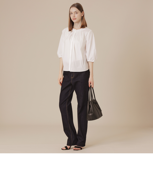 コットンナイロンストレッチブラウス｜マッキントッシュ ロンドンの