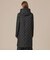 【L】【Tilbury hood long/ティルベリーフードロング】エアリーキルティングノーカラーコートフーデットコート