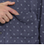 ペイズリージャカードボタンダウンシャツ
