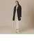 【Precious12月号】【L】【DURRIS/デュリス】ぺコラムシャルムリーバーコート