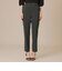 【L】ポリエステルツイルストレッチパンツ