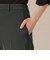 【L】ポリエステルツイルストレッチパンツ