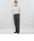 【Adjustable Fit】メランジフランネル 1プリーツスラックス