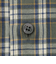 コットンカシミヤチェックボタンダウンシャツ