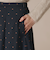 Ｍドットプリントスカート