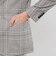 【FLEX JERSEY】【LANIFICIO ROMA/ラニフィーチョ ローマ】チェックジャケット