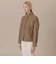 【婦人画報4月号掲載】【L】シルケットタフタショートコート