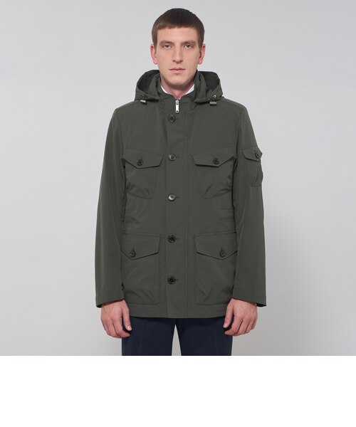 ナイロンツイルフーデットブルゾン MACKINTOSH LONDON（マッキントッシュ ロンドン） ブルゾン アウター