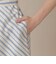 【WEB・一部店舗限定】コットンシルクストライプワンピース