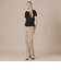 【eclat5月号掲載】シャインリブTシャツ