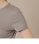 【eclat5月号掲載】シャインリブTシャツ