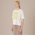 【L】【BIBURY FLOWER】カラーバイブリーコットンTシャツ