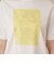 【L】【BIBURY FLOWER】カラーバイブリーコットンTシャツ