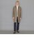 【DUNFORD】【Loro Piana Fabric】グレンチェックウールステンカラーコート