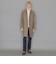 【DUNFORD】【Loro Piana Fabric】グレンチェックウールステンカラーコート