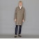 【DUNFORD】【Loro Piana Fabric】グレンチェックウールステンカラーコート