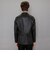 【Weatherproofed Leather】シングルジャケット