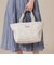 【eclat5月号掲載】レインタフタプリントトートバッグ