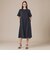 【eclat5月号掲載】コットンナイロンストレッチワンピース