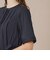 【eclat5月号掲載】コットンナイロンストレッチワンピース
