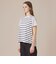 【eclat5月号掲載】【L】ボーダーミックスTシャツ