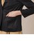 【eclat5月号掲載】【L】リネンストレッチジャケット
