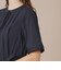 【eclat5月号掲載】【L】コットンナイロンストレッチワンピース
