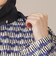 【eclat5月号掲載】【L】レインタフタプリントコート