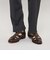 【LEON掲載】【MACKINTOSH LONDON×三陽山長】ボックスカーフ グルカサンダル