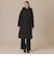 【L】【婦人画報掲載】【BLACK OF BLACKs】タスランタイプライターダウンコート