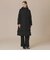 【L】【婦人画報掲載】【BLACK OF BLACKs】タスランタイプライターダウンコート