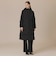 【L】【婦人画報掲載】【BLACK OF BLACKs】タスランタイプライターダウンコート