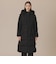 【L】【婦人画報掲載】【BLACK OF BLACKs】タスランタイプライターダウンコート