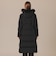 【L】【婦人画報掲載】【BLACK OF BLACKs】タスランタイプライターダウンコート