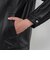 【LEON掲載】【Weather proofed Leather】レザーコーチジャケット