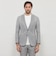 【WEB・一部店舗限定】【BREASY JACKET】ウール混レノクロスセットアップジャケット