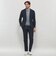 【WEB・一部店舗限定】【BREASY JACKET】ウール混レノクロスセットアップジャケット