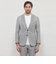 【WEB・一部店舗限定】【BREASY JACKET】ウール混レノクロスセットアップジャケット