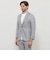 【WEB・一部店舗限定】【BREASY JACKET】ウール混レノクロスセットアップジャケット