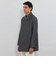【LEON掲載】【100％ WOOL MADE DENIM】ステンカラーデニムコート