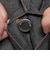 【LEON掲載】【100％ WOOL MADE DENIM】ステンカラーデニムコート